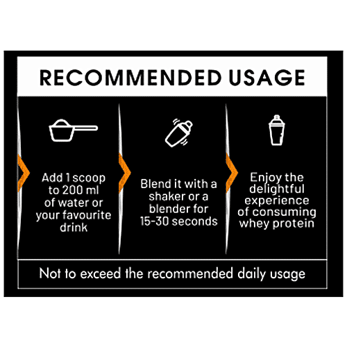 As-It-Is Nutrition ATOM Beginners Whey Protein - Increases Muscle & Body Strength, Mango Flavour, 1 kg  