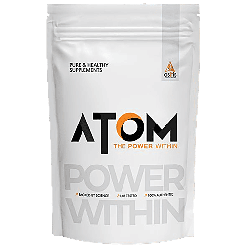 Buy ASITIS Nutrition ATOM Whey Protein With Digestive Enzymes, No