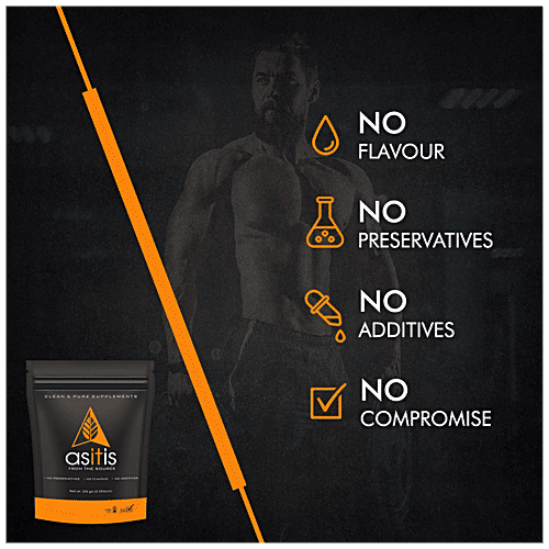 As-It-Is Nutrition L-Citrulline Powder - Improves Athletic Endurance, Preservative Free, Unflavoured, 250 g  