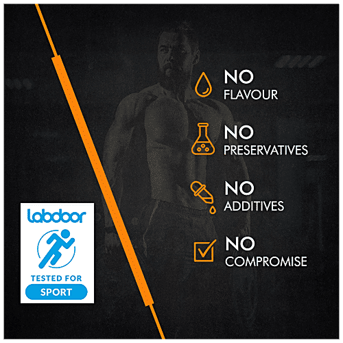 As-It-Is Nutrition Whey Protein Concentrate 80% - For Muscle Growth, Preservative Free, Unflavoured, 2 kg