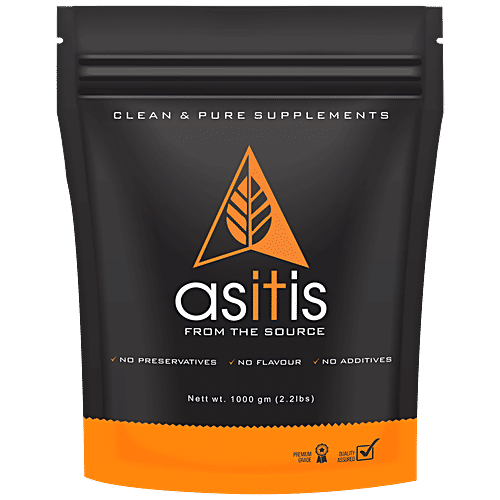 As-It-Is Nutrition Whey Protein Isolate - Ultimate Lean Muscle Protein, Preservative Free, Unflavoured, 1 kg