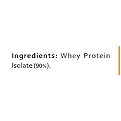 As-It-Is Nutrition Whey Protein Isolate - Ultimate Lean Muscle Protein, Preservative Free, Unflavoured, 500 g  