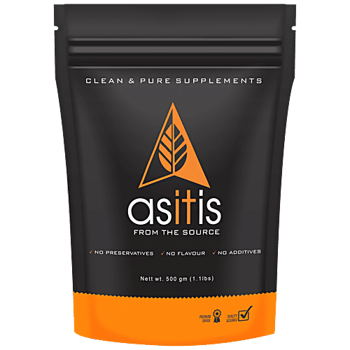 As-It-Is Nutrition Whey Protein Isolate - Ultimate Lean Muscle Protein, Preservative Free, Unflavoured, 500 g  