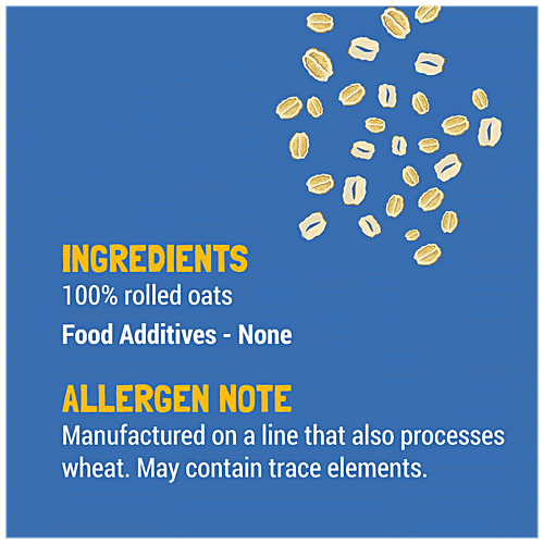 Buy Slurrp Farm Oats Jumbo Rolled Ready To Cook, Protein Rich Online