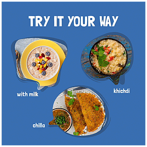 Buy Slurrp Farm Oats Jumbo Rolled Ready To Cook, Protein Rich Online