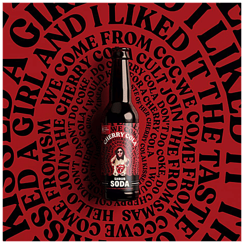 Local Ferment Co Shrub Soda - Cherry Cola, Handcrafted, Refreshing Beverage, 330 ml