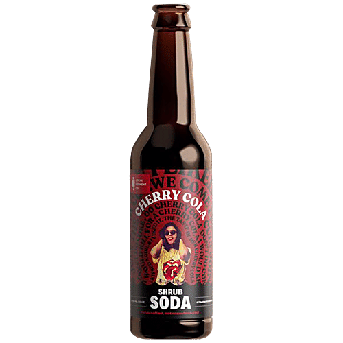 Local Ferment Co Shrub Soda - Cherry Cola, Handcrafted, Refreshing Beverage, 330 ml