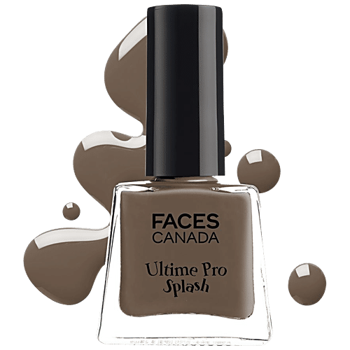 Faces Canada Ultime Pro Splash Nail Enamel - Quick-Drying, Long-Lasting, 5 ml Ginger 37 
