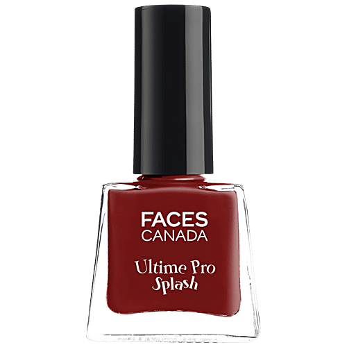 Buy FACES CANADA Ultime Pro Splash Nail Enamel QuickDrying, Long
