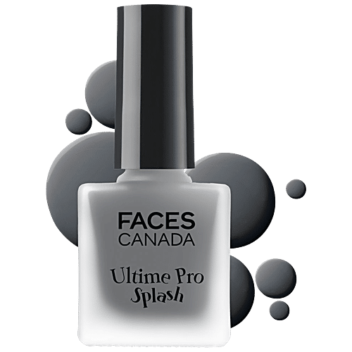 Buy FACES CANADA Ultime Pro Splash Matte Nail Enamel QuickDrying