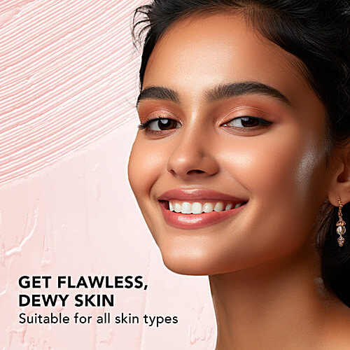 Faces Canada Strobe Cream - With Hyaluronic Acid & Shea Butter, Alcohol-Free, 30 ml Rose Gold 