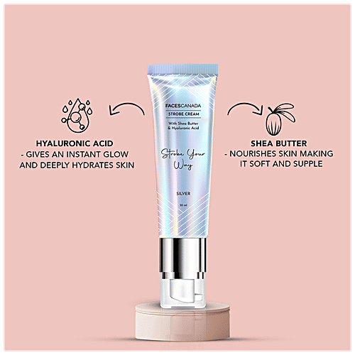Buy FACES CANADA Strobe Cream With Hyaluronic Acid & Shea Butter