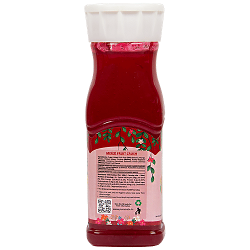Buy Puramate Mixed Fruit Crush For Perfect Drink 100 Vegetarian