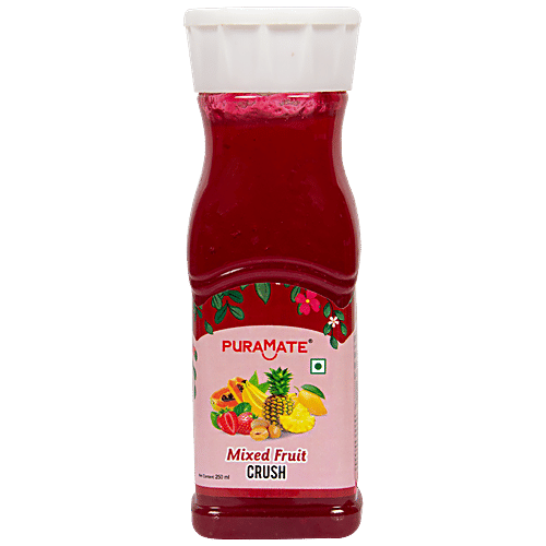 Buy Puramate Mixed Fruit Crush For Perfect Drink 100 Vegetarian