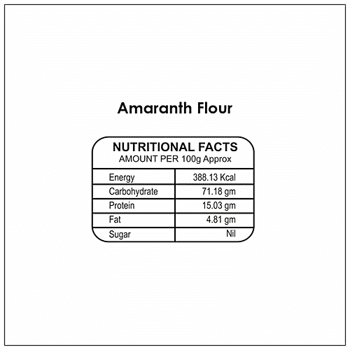 Buy Bhagirathi Amaranth Flour Loaded With Nutrients Online at Best
