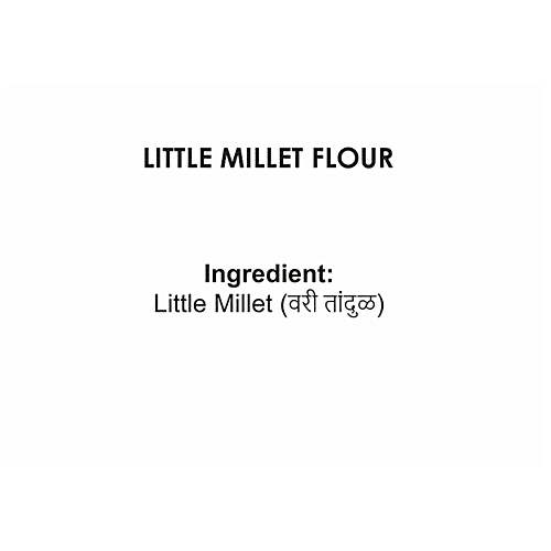 Buy Bhagirathi Little Millet Flour Loaded With Nutrients Online at