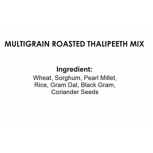 Buy Bhagirathi Multigrain Roasted Thalipeeth Bhajani Flour Loaded