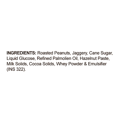 Rajaram's Peanut Butter Chikki - Choco Hazelnut, Protein-Rich, Ready To Eat, 100 g  