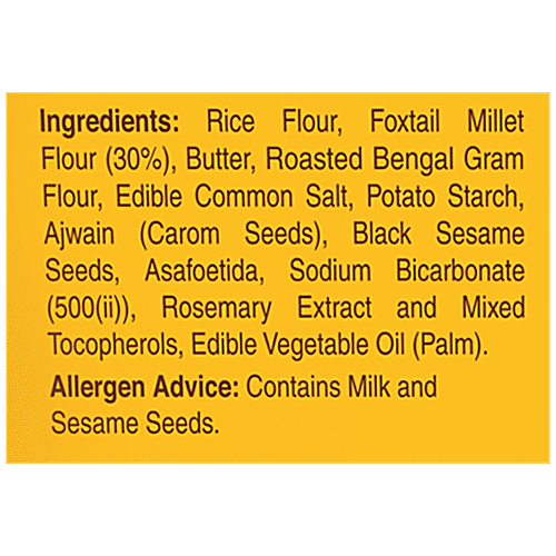 Manna Millet Bytes Thenkuzhal Murukku - With Real Butter, Crunchy, Traditional Indian Snack, 150 g