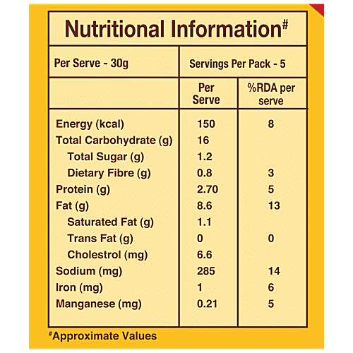 Manna Millet Bytes Thenkuzhal Murukku - With Real Butter, Crunchy, Traditional Indian Snack, 150 g