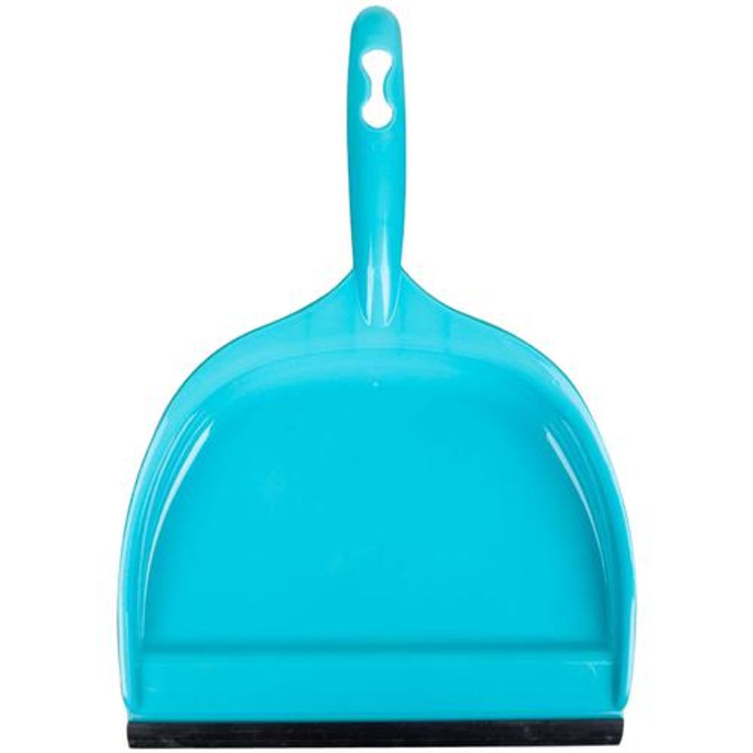 Gebi  Dolphin Dust Pan - With Brush, Blue, High Quality, 1 pc 