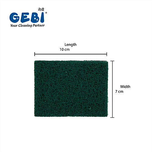 Gebi Green Pad For Utensil Cleaning, 5 pcs