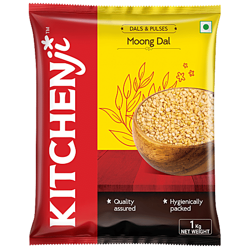 Buy KITCHENJI Unpolished Moong Dal Rich In Protein Online at Best Price of Rs 180 bigbasket