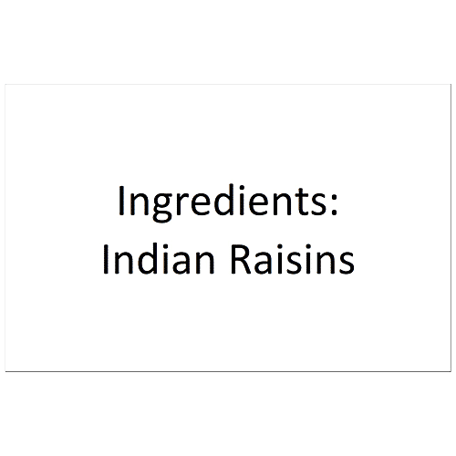 Kitchenji Indian Raisins - Loaded With Nutrients, 100 g Pouch 