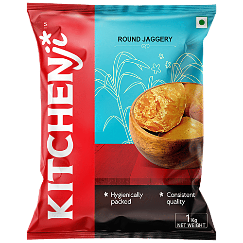 Buy KITCHENJI Round Jaggery Packed With Nutrients Online at Best
