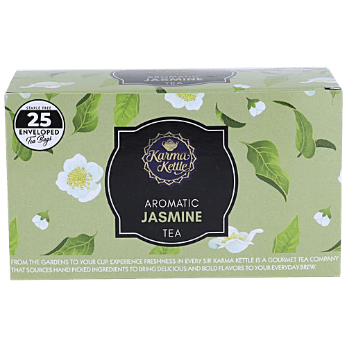 Buy Karma Kettle Aromatic Jasmine Tea Online at Best Price of Rs 225