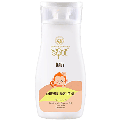Coco Soul Baby Ayurvedic Body Lotion - Nourishing, 200 ml