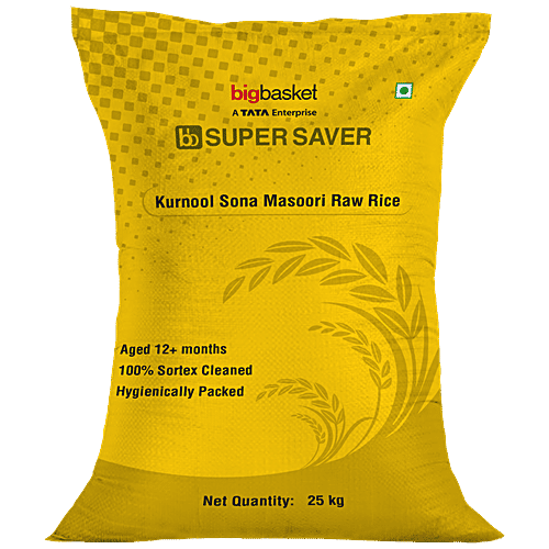 Buy Bb Super Saver Premium Kurnool Sona Masoori Raw Rice Lightweight