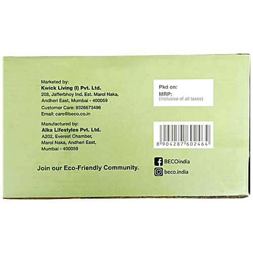 Beco Facial Tissues - 2 Ply, 100 pcs (Pack of 3) 100% Natural