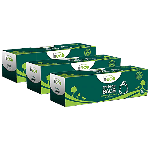 Buy BECO Compostable Garbage Bags Large Online at Best Price of Rs