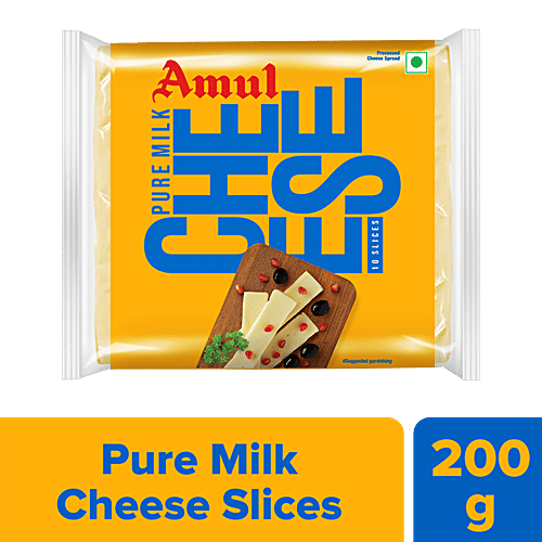 Buy Amul Cheese Slices Rich In Protein, Wholesome, No Added Sugar
