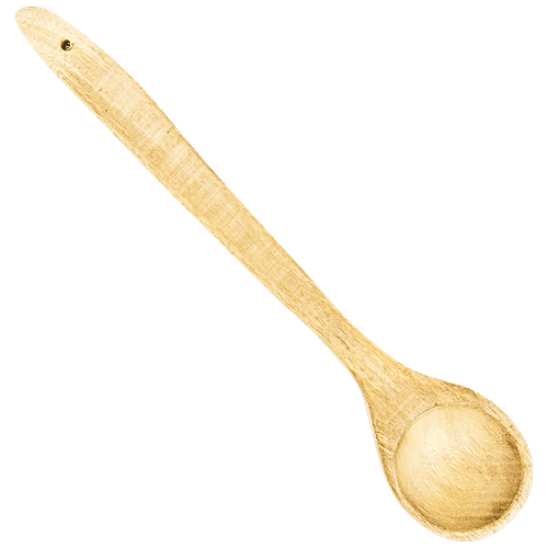 OGGN White Shisham Frying Serving Spoon Combo, 3 pcs