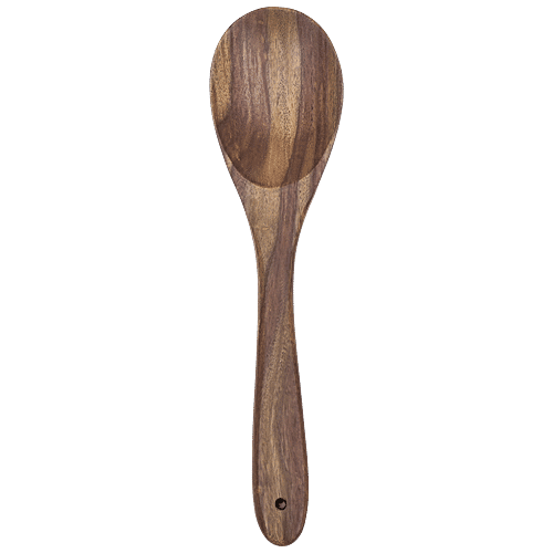 Buy OGGN Serving Spoon Premium, Wooden, Durable, Small Online at Best