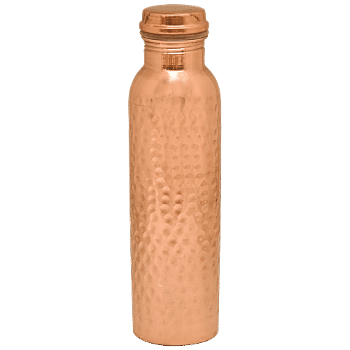 Buy OGGN Copper Water Bottle Hammered Online at Best Price of Rs 500
