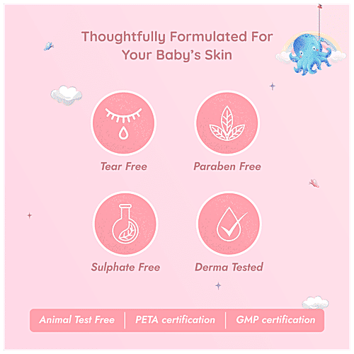 Bumtum Baby Bubble Bath - No Tears, Paraben & Sulphate Free, Dermatologically Tested, 200 ml  