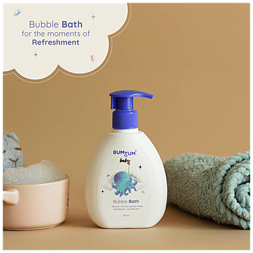 Buy Bumtum Baby Bubble Bath No Tears, Paraben & Sulphate Free