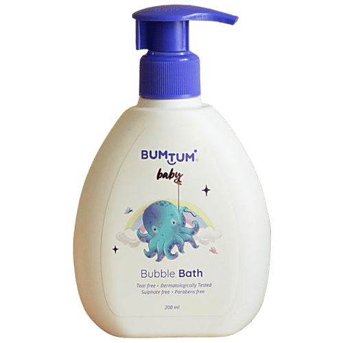 Buy Bumtum Baby Bubble Bath No Tears, Paraben & Sulphate Free