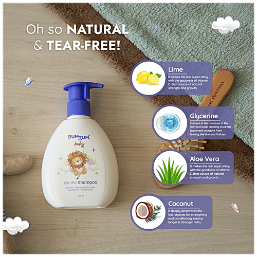 Buy Bumtum Baby Gentle Shampoo No Tears, Paraben & Sulphate Free