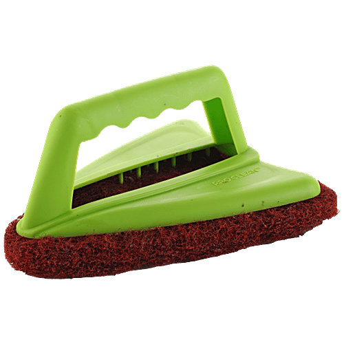 Pro Clean Scrubber Pad With Ergonomic Handle - Durable, 1 pc  