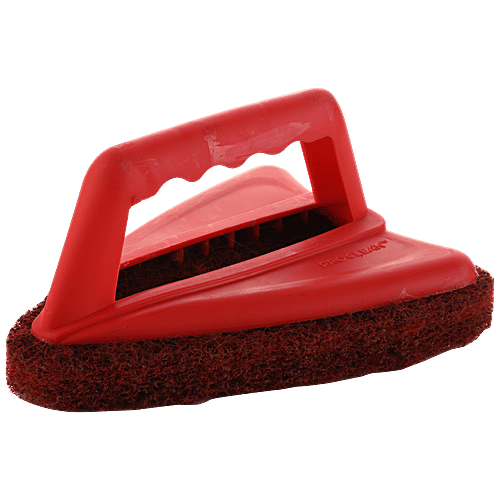 Pro Clean Scrubber Pad With Ergonomic Handle - Durable, 1 pc  