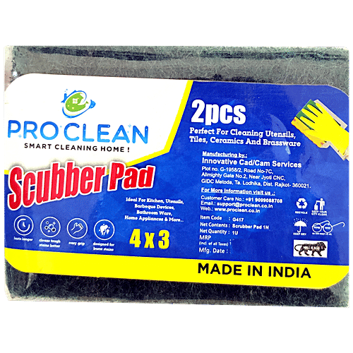 Buy Pro Clean Scrubber Pad Durable Online at Best Price of Rs 15