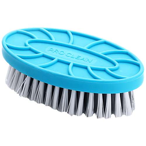 Buy Pro Clean Oval Cloth Brush Flexible Bristles, Durable Online at