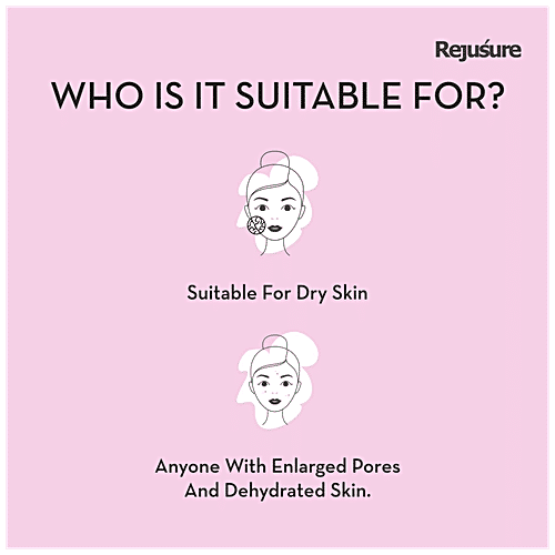 Rejusure Polyglutamic Acid Face Serum - Targets Dehydrated Skin & Helps Maintain Skin, 10 ml  