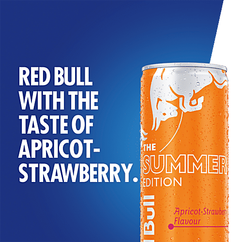 Buy RED BULL Energy Drink The Summer Edition ApricotStrawberry