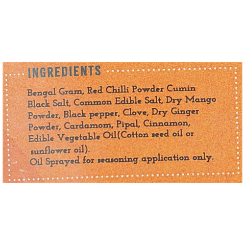 Pour Naturale Chana Jor Healthy Roasted Snack - Masala Flavour, Gluten Free, 150 g  