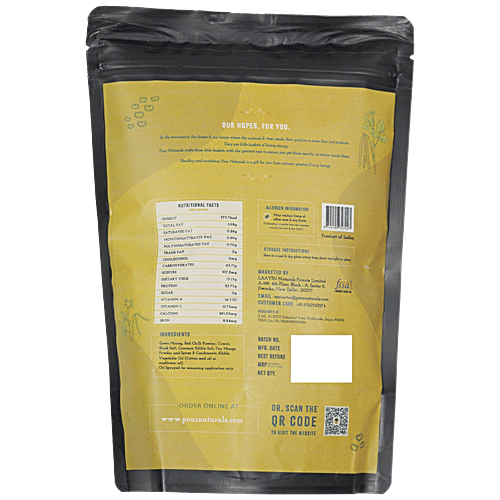 Pour Naturale Moong Jor Healthy Roasted Snack - Masala Flavour, Gluten Free, 150 g  